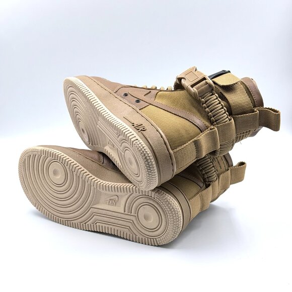 Wmns Nike SF Air Force 1 High 'Golden Beige' + Duffle Bag - Limited Edition - Picture 12 of 16